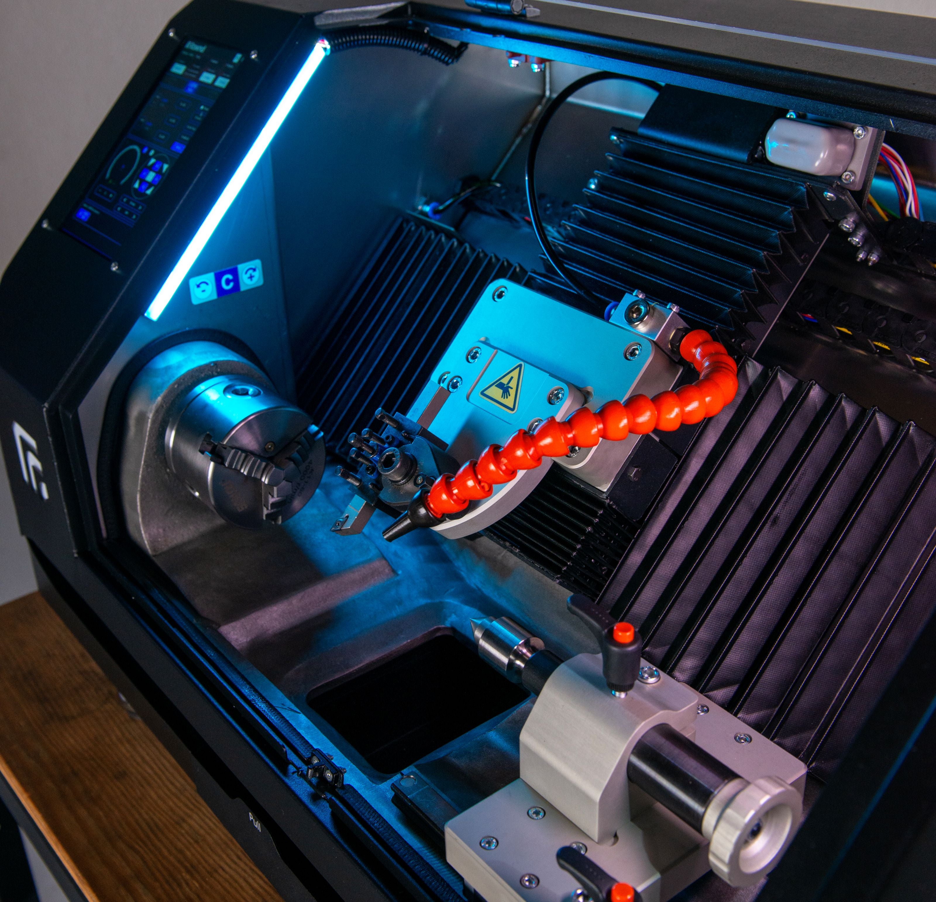 Rownd Desktop CNC Lathe | The Factory on Your Desk – Rownd Precision