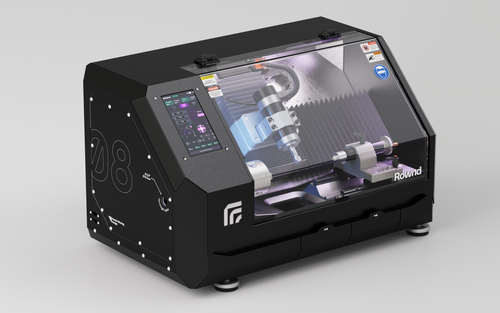 Rownd Desktop CNC Lathe 4th Axis Package